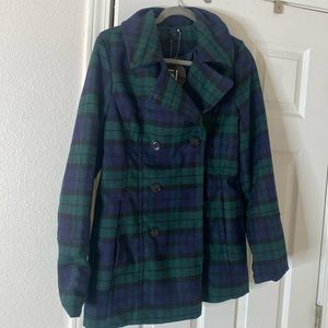 Plaid coat